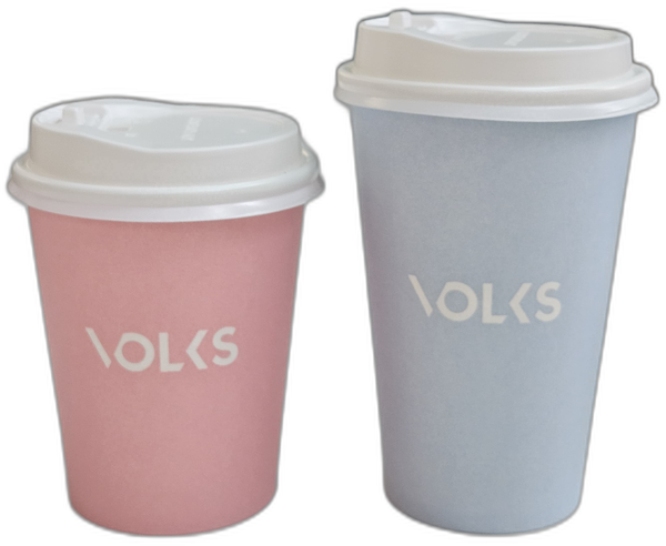 VOLKS coffee cups