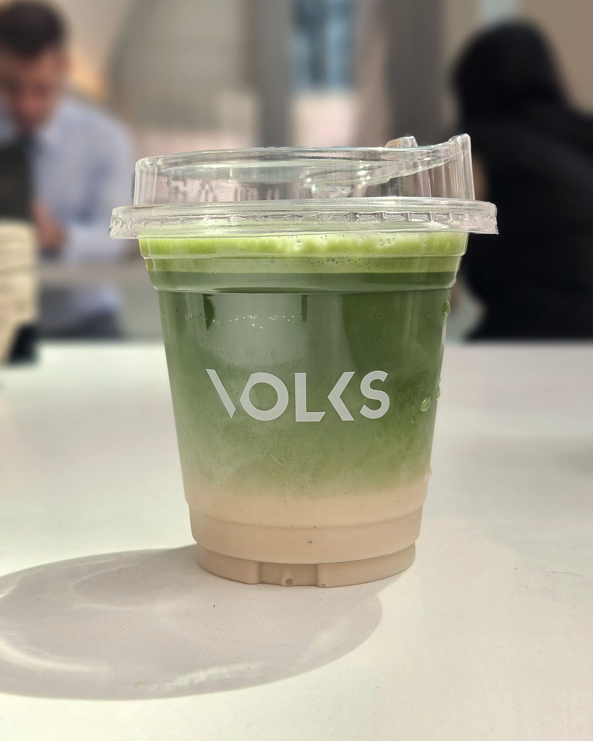 Volks matcha latte
